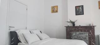 Chambre R0 avec salle de bain partagée près de l'hôpital de la Citadelle à Liège - 8