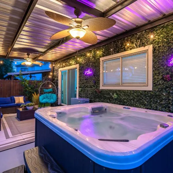 Gameroom, Bbq & Hot-tub By Lackland & Seaworld, hotel in San Antonio