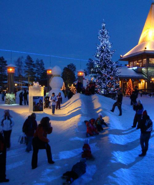 Jedna z najczęściej odwiedzanych atrakcji w mieście Rovaniemi.